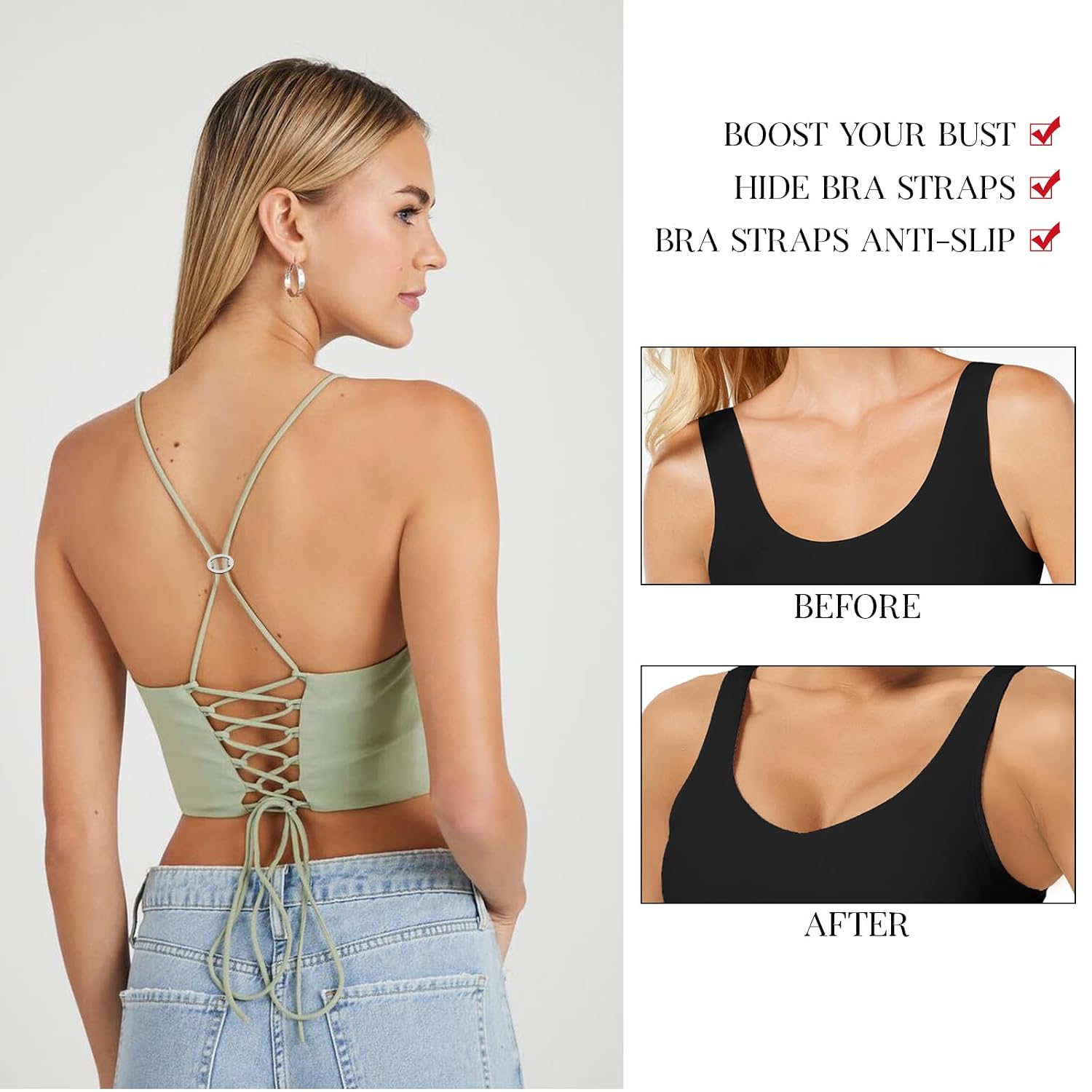 Vin Beauty Bra Strap Clips Holders — image 3