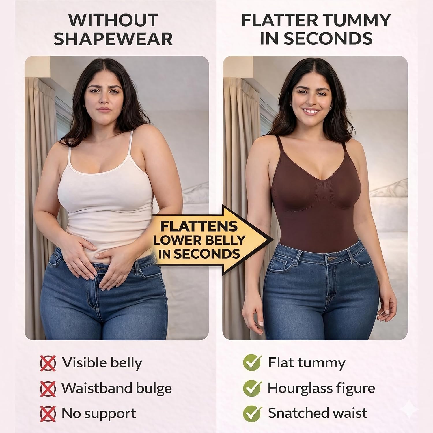 Glamhug Seamless Tummy Control Bodysuit — image 2