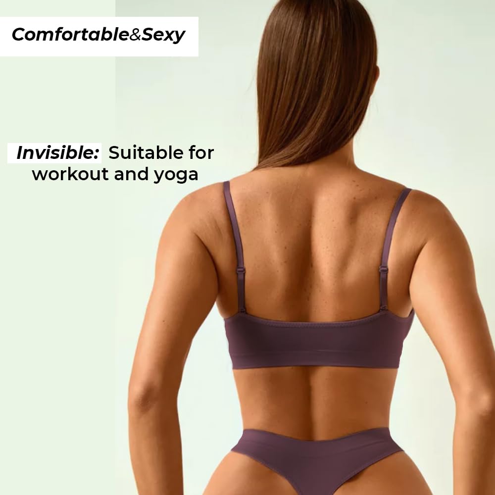 ANDELINA Seamless Bralette and Thong Set — image 4