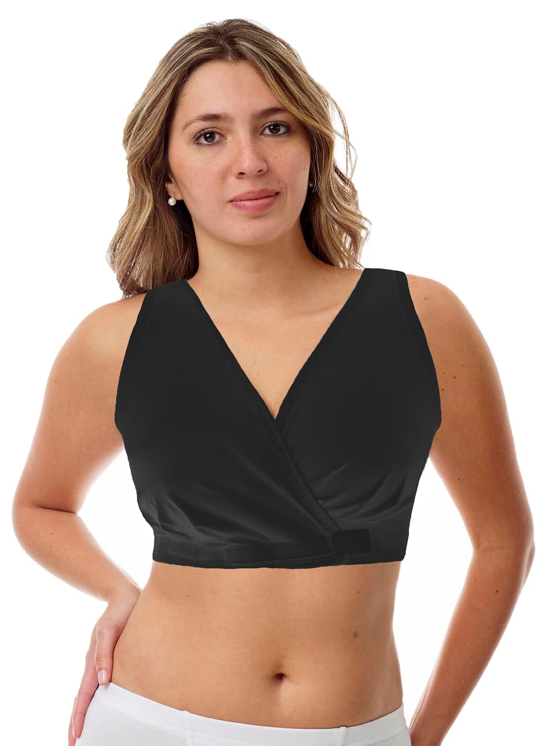 Underworks Women's Arthritis Bra with Hook and Loop Closure — image 3