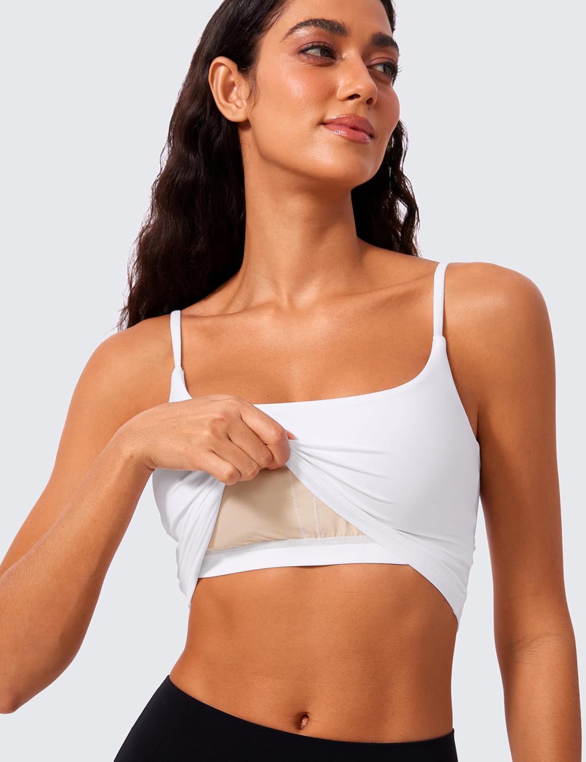 CRZ YOGA Butterlift Scoop Neck Crop Tank Top — image 4