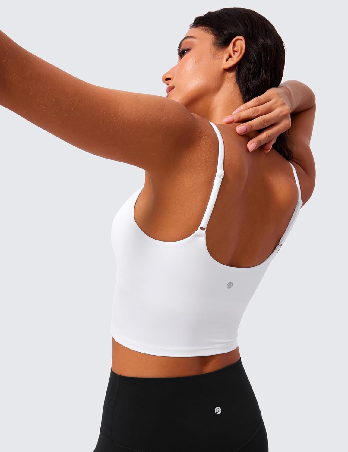CRZ YOGA Butterlift Scoop Neck Crop Tank Top — image 5