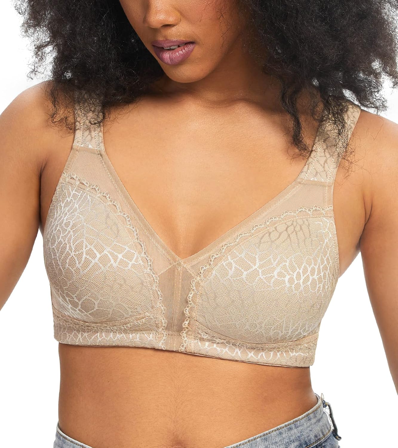 HACI Women Full Coverage Minimizer Bra