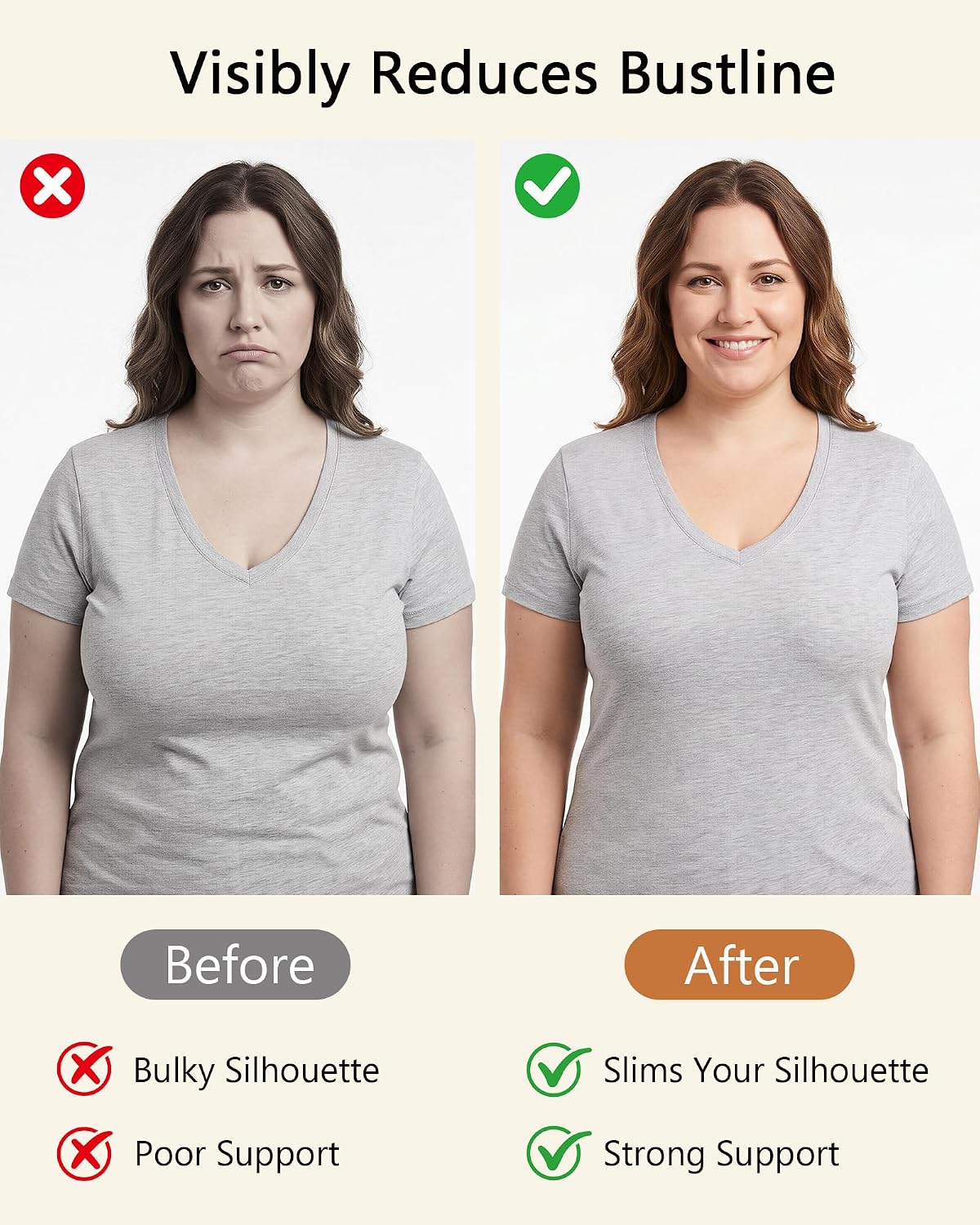 HACI Women Full Coverage Minimizer Bra — image 2