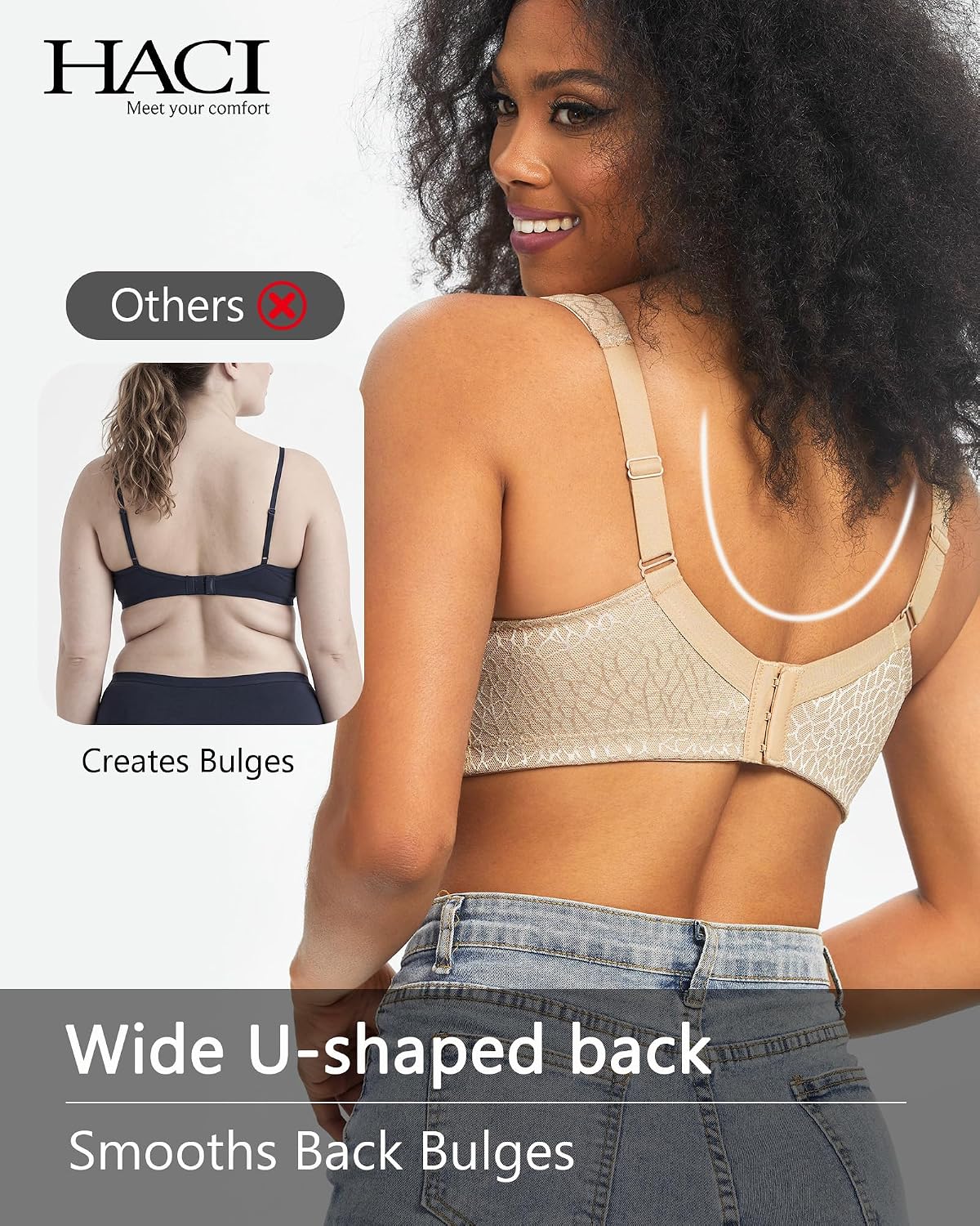 HACI Women Full Coverage Minimizer Bra — image 4