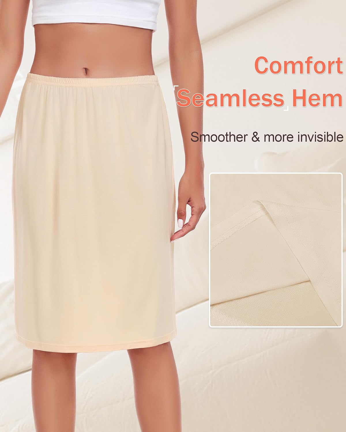 Wikoan Super Soft Modal Half Slip — image 4