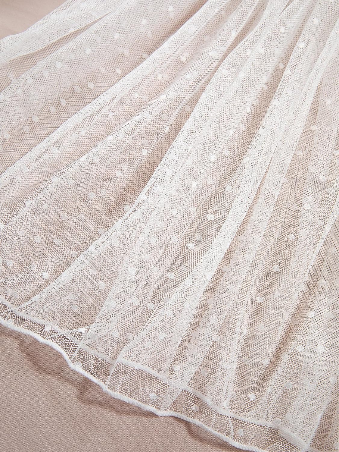 Lilosy Polka Dot Mesh Babydoll Lingerie Set — image 6