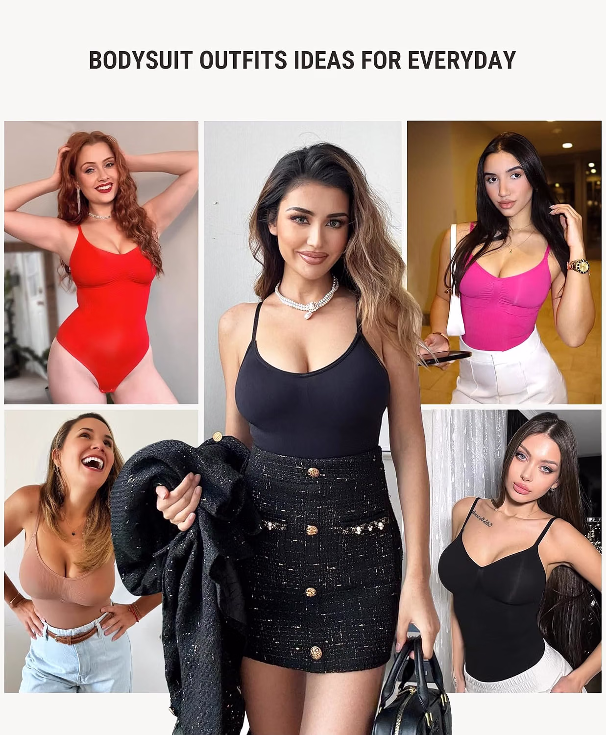 FeelinGirl Tummy Control Body Shaper Bodysuit — image 3