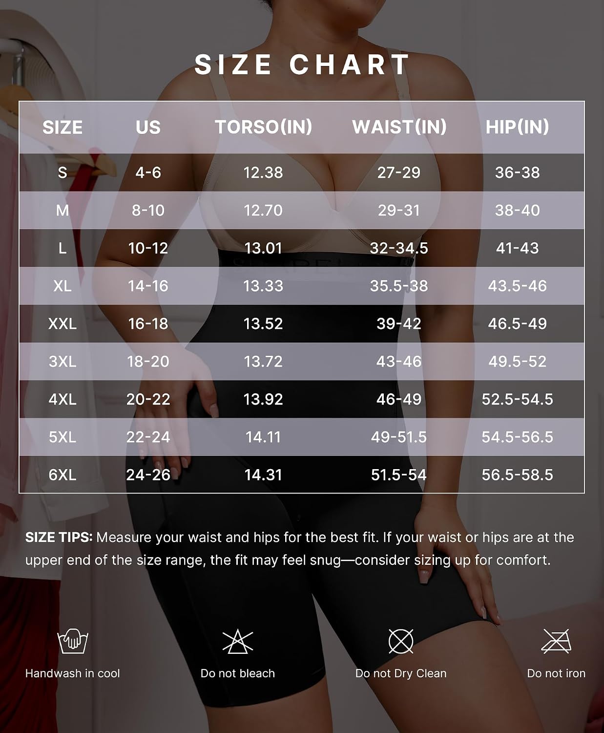 SHAPELLX High-Waisted Firm Compression Bodysuit — image 6