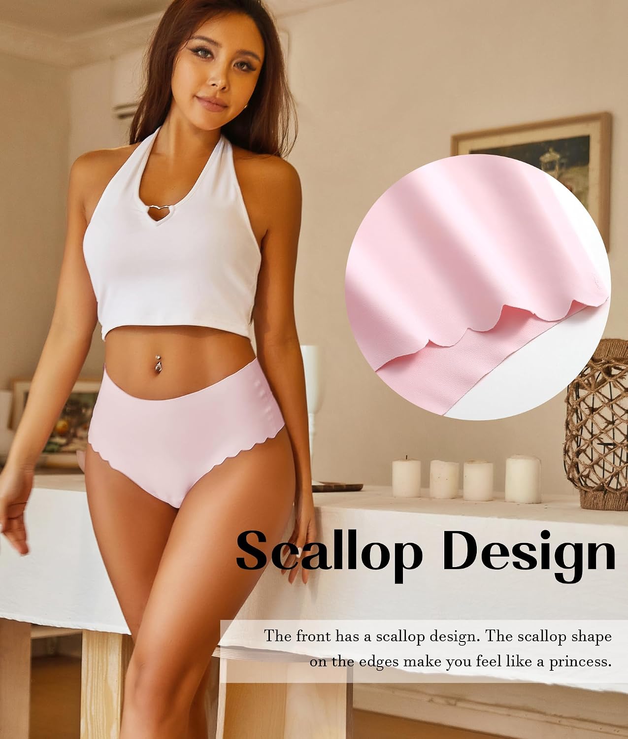 Sth Big High Waisted Seamless Panties 6 Pack — image 7