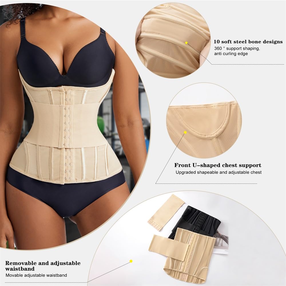 MISTHIN Steel Bones Waist Cincher Shapewear — image 3