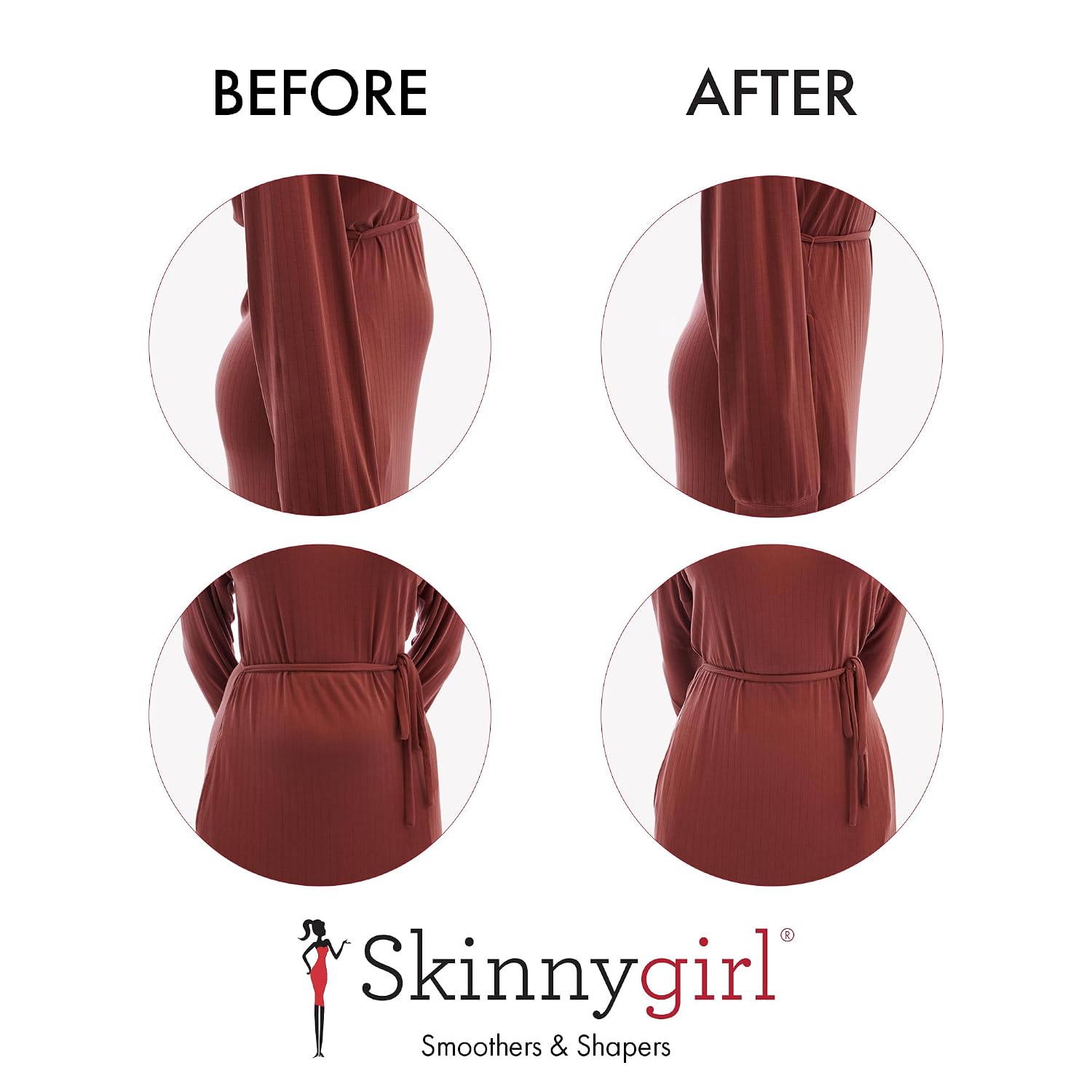 Skinnygirl High Waist Shapewear Shorts 3-Pack — image 6