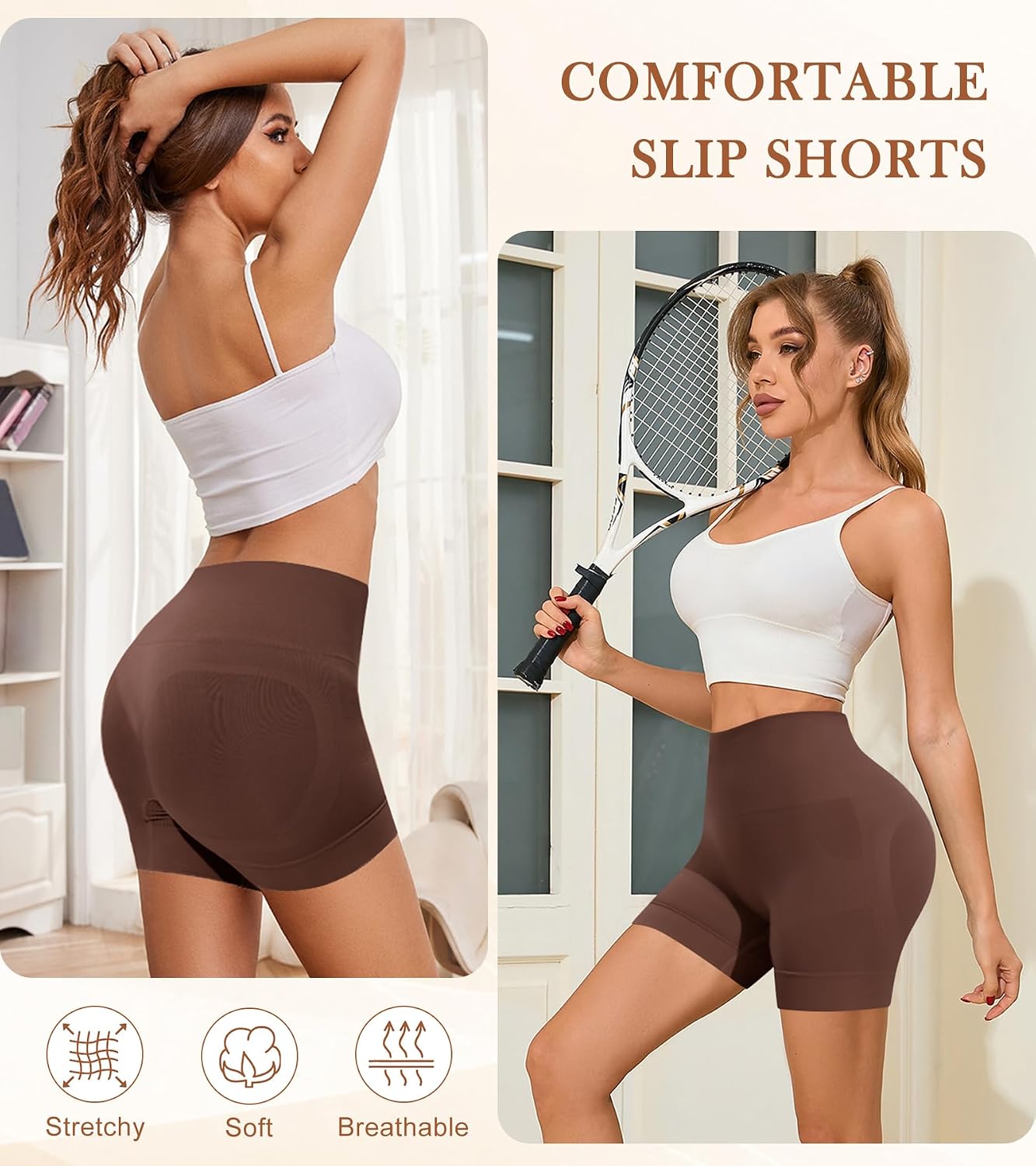 Miguofan Seamless Shaping Boyshorts for Women — image 6