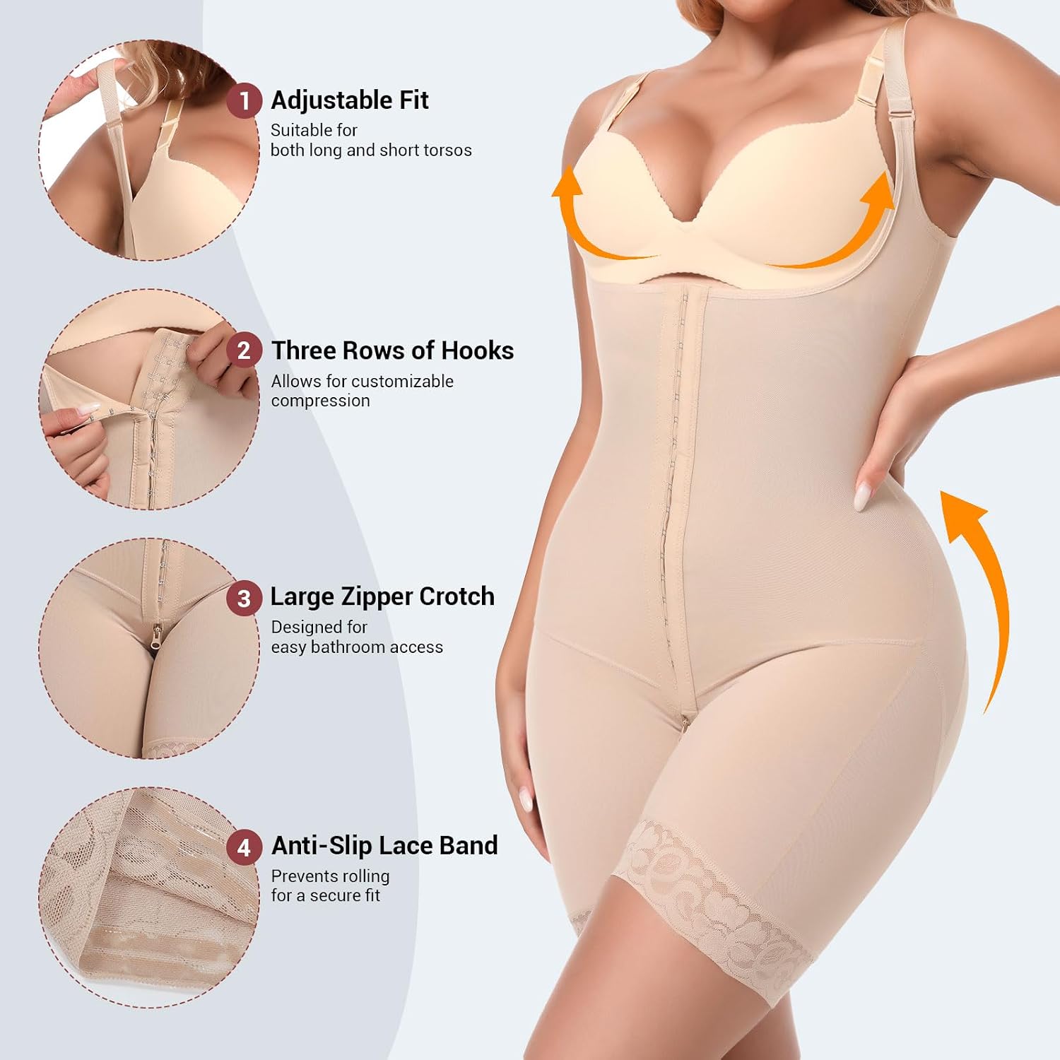 Voxshe Postpartum Compression Body Shaper — image 4