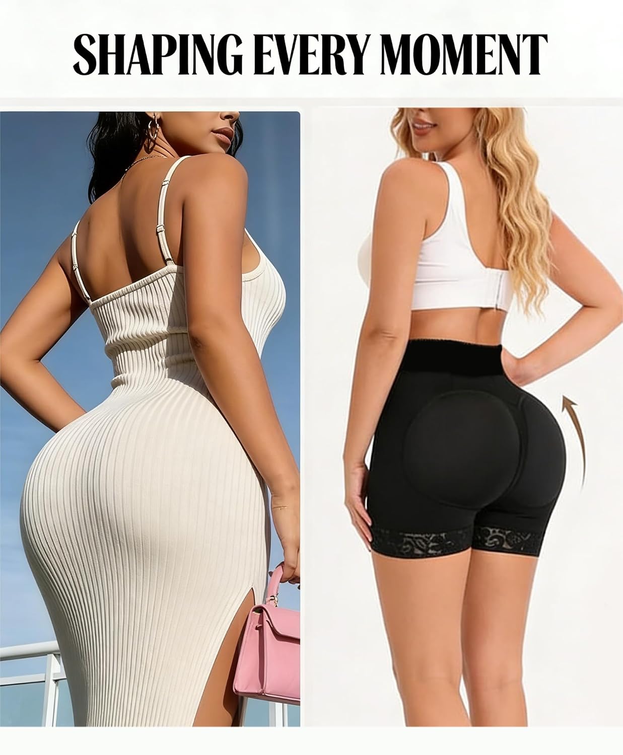 Voxshe Butt Lifting Shapewear Shorts for Women — image 6