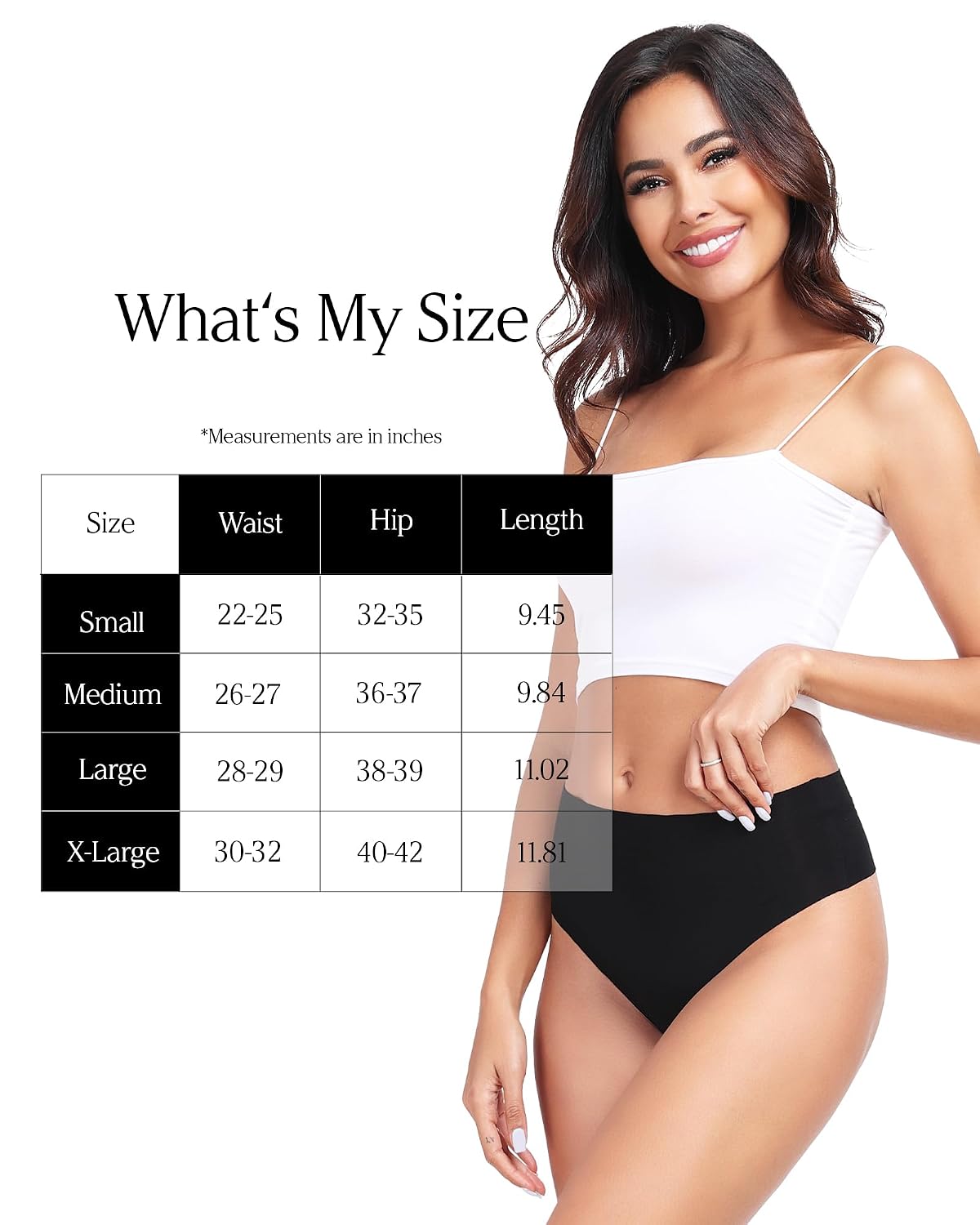 AYMEFF High Waisted Cotton Thong 6-Pack — image 6