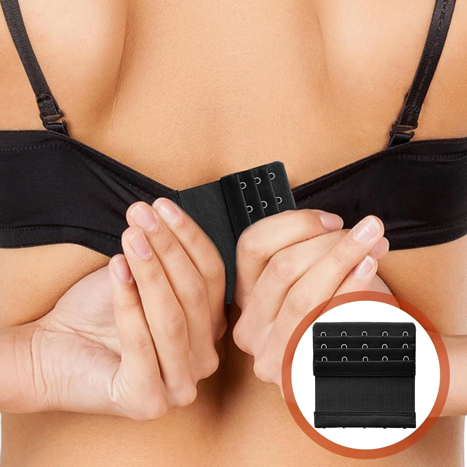 KALIONE 5 Hook 3 Row Bra Extender — image 3