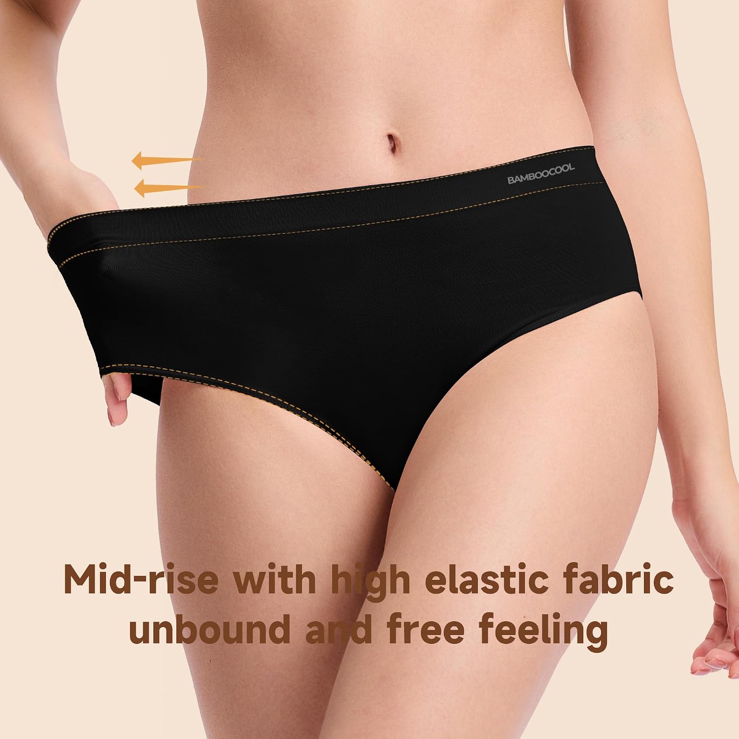 BAMBOO COOL Seamless Bikini Panties 6-Pack — image 4