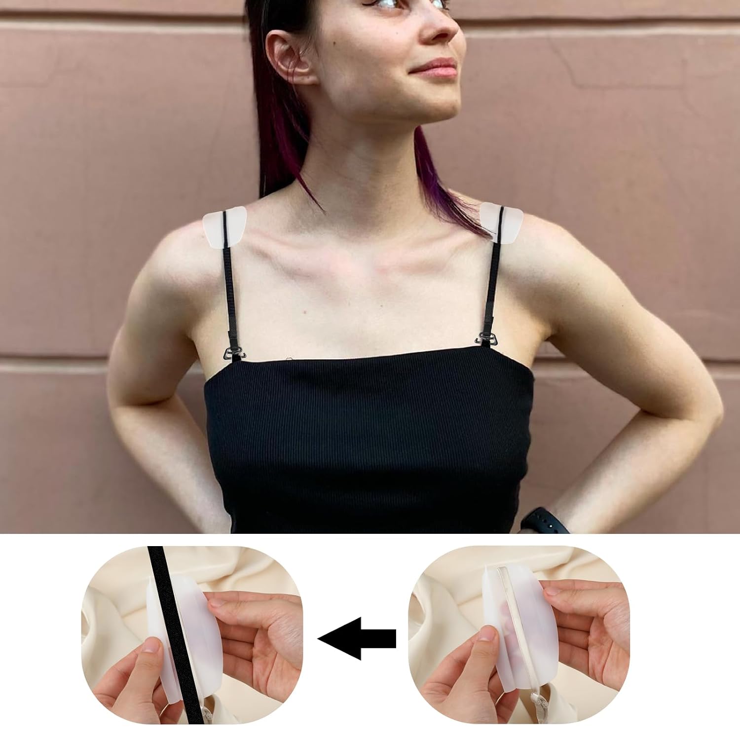 Hariendny Silicone Bra Strap Cushions — image 2