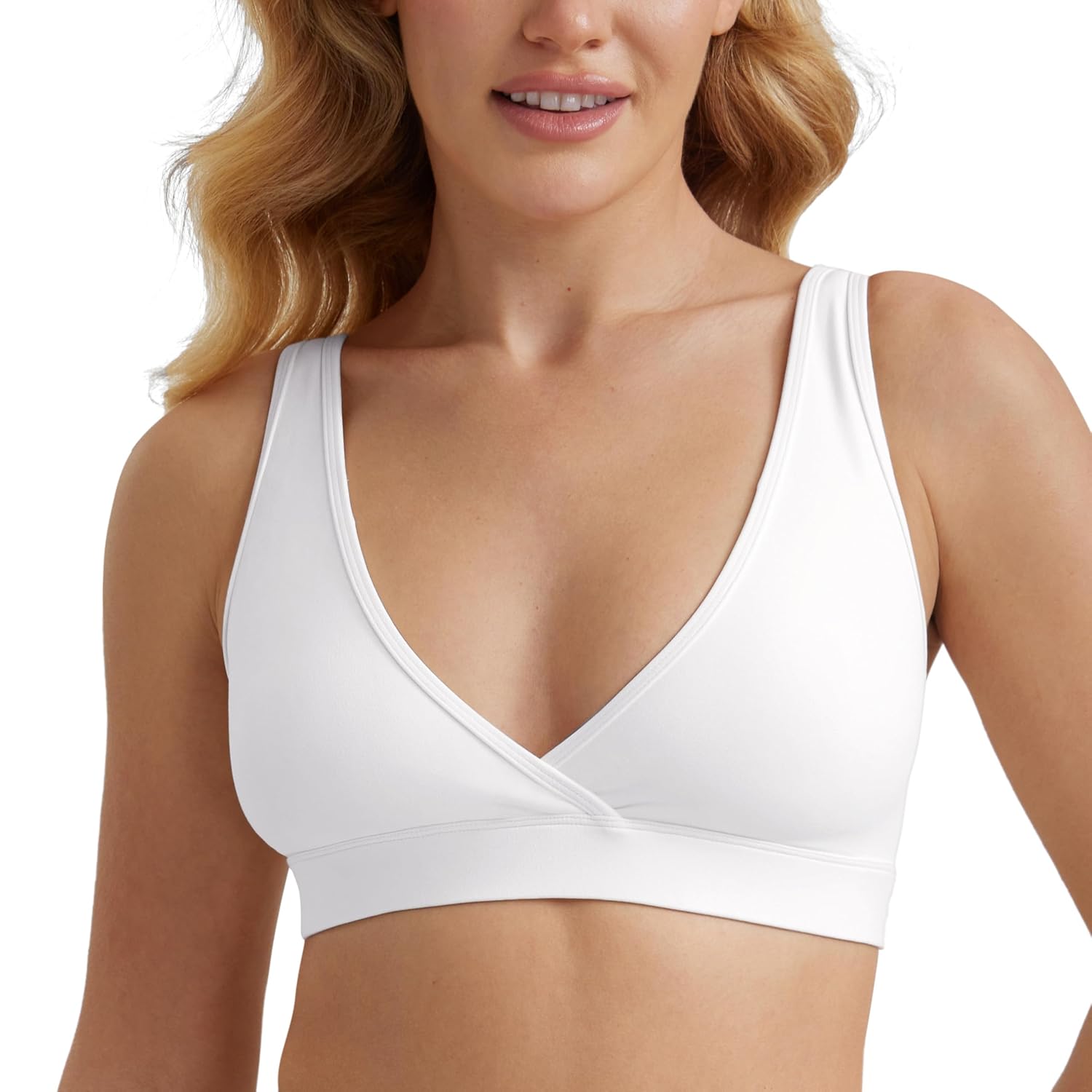 CRZ YOGA Maternity V-Neck Nursing Bra — image 8