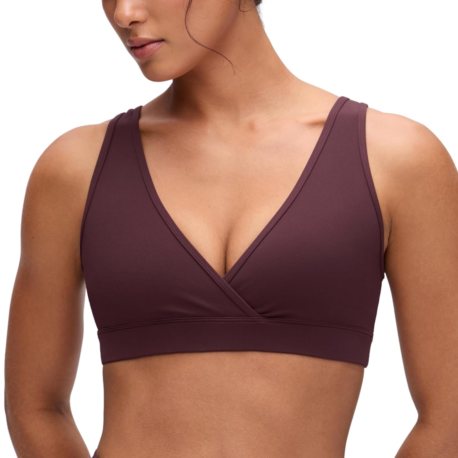 CRZ YOGA Maternity V-Neck Nursing Bra — image 12