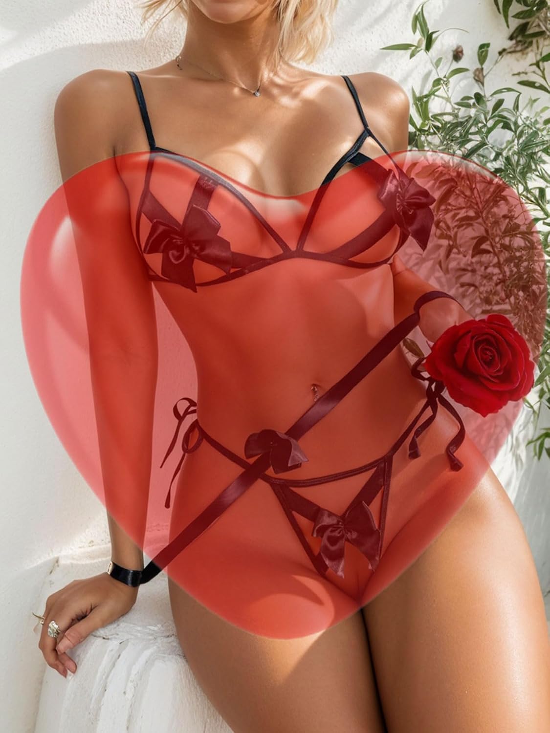 WMZRKY 3-Piece Lingerie Set for Women — image 2