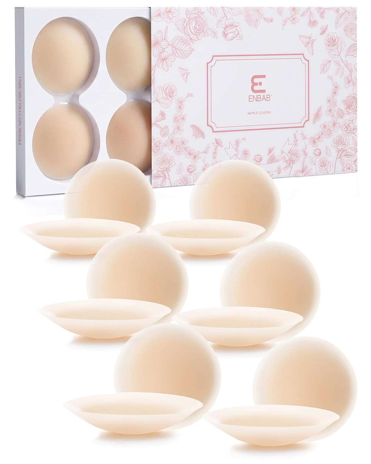 ENBAB Seamless No-Show Nipple Covers