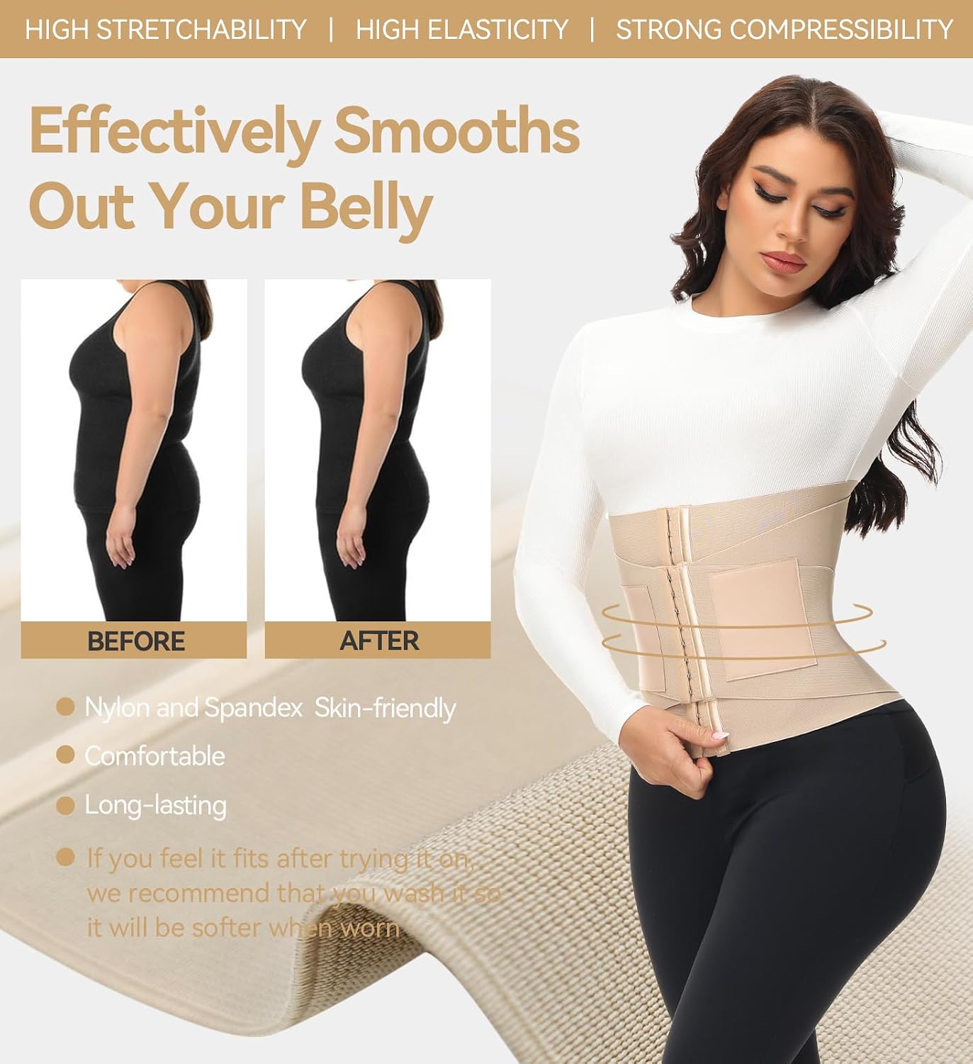 SHAPSHE Segmented Waist Trainer for Women — image 3
