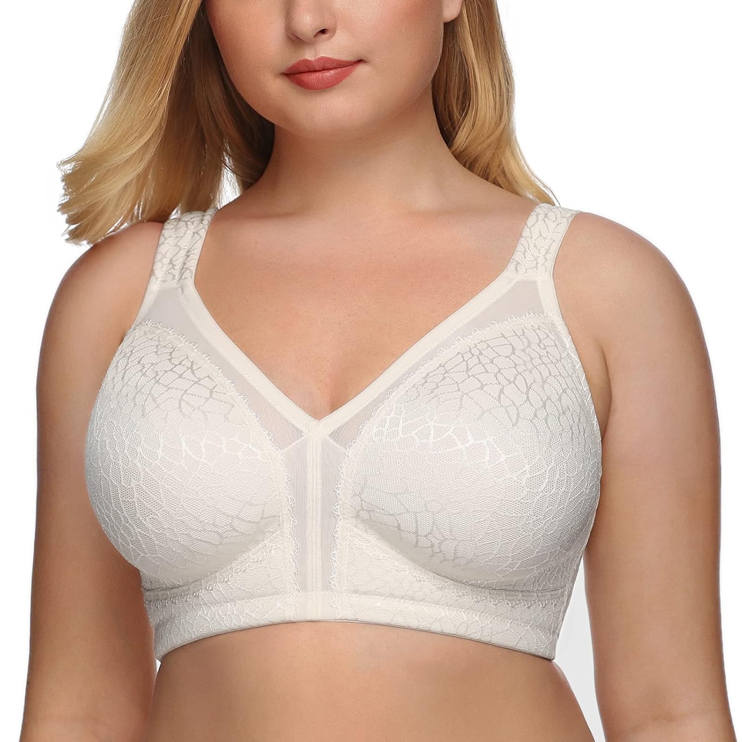 DotVol Full Figure Minimizer Bra Wirefree