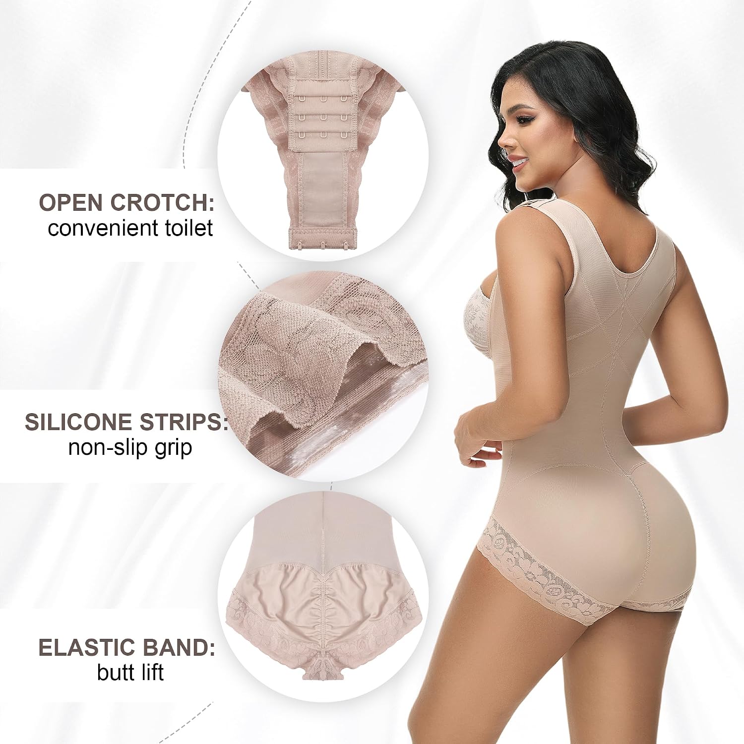 M MYODRESS Full Body Shaper Shapewear — image 4