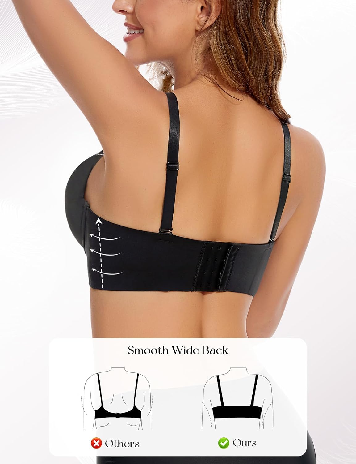 Upushall Push Up Padded Bra for Women — image 4