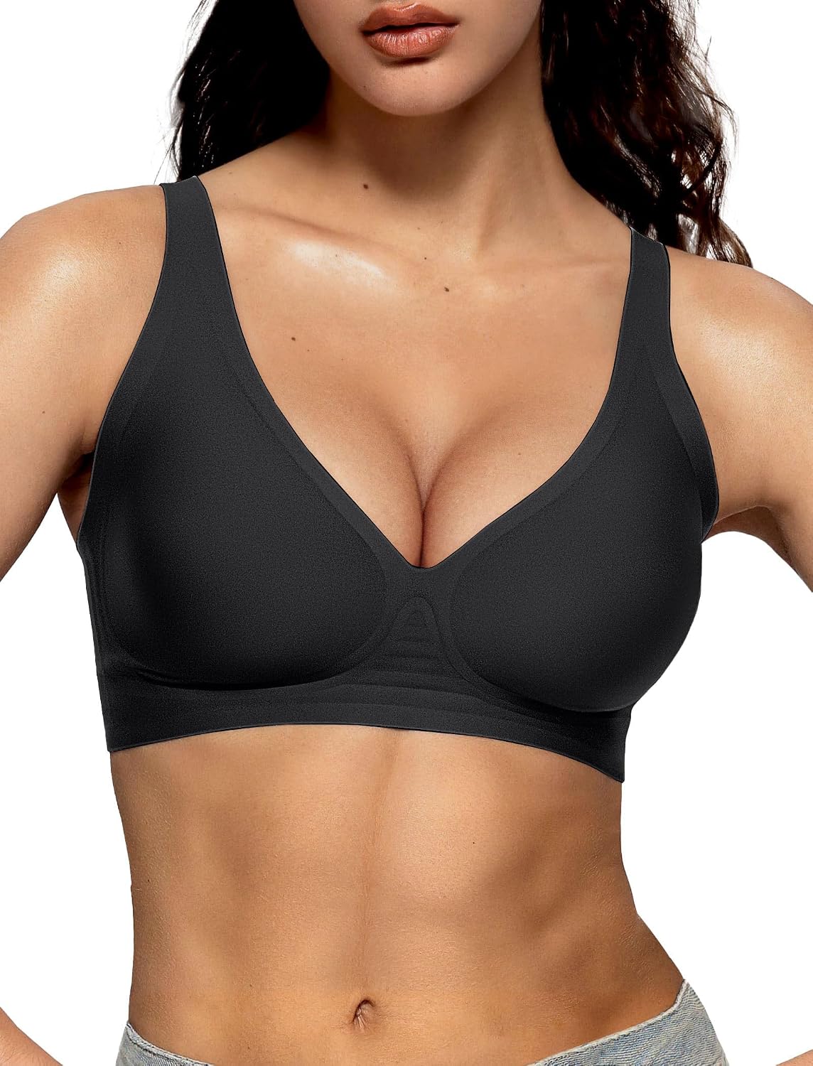 Vertvie Wireless Jelly Push Up Plunge Bra — image 10