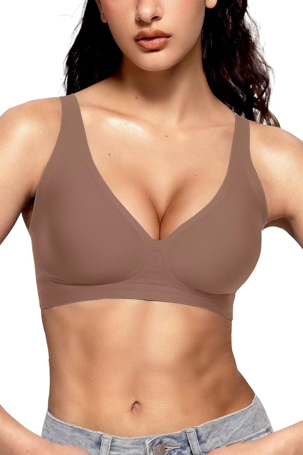 Vertvie Wireless Jelly Push Up Plunge Bra — image 12