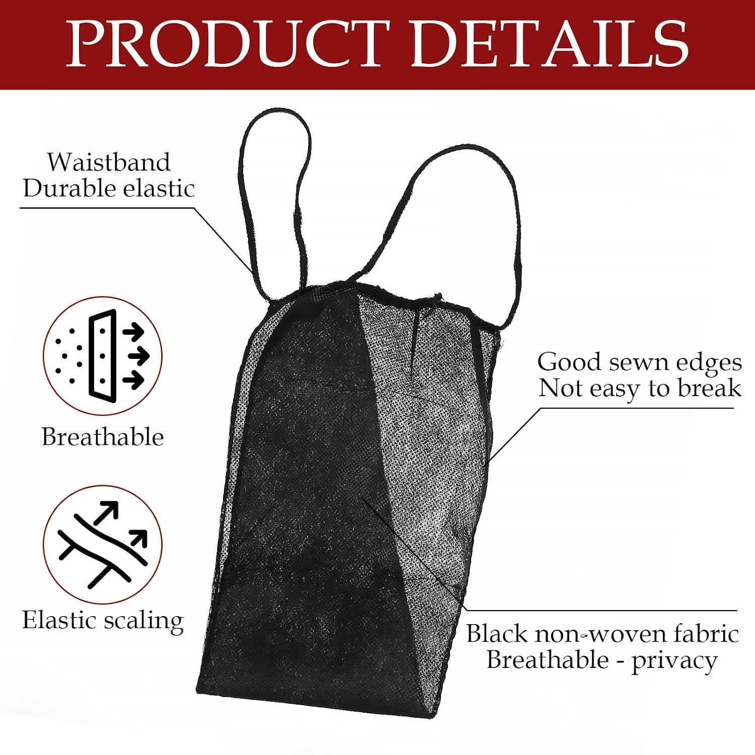 Telooco Disposable Thong Panties for Women — image 3