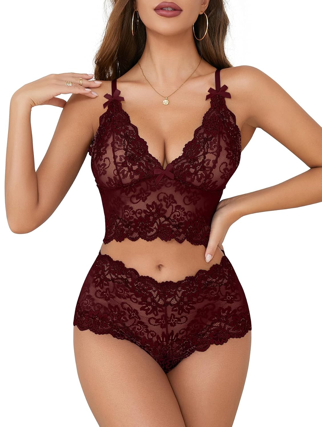 Lilosy Sexy Lingerie Set Bra and Panty — image 5