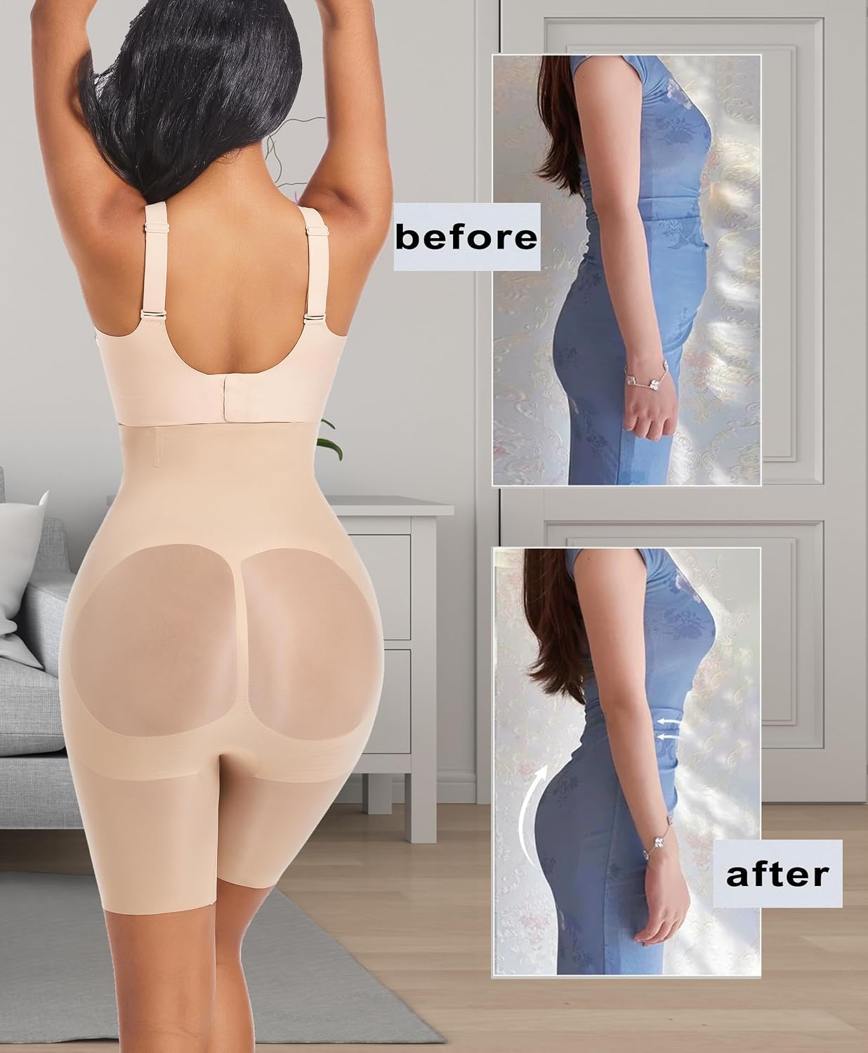 PRETTYWELL High Waisted Tummy Control Shorts — image 5