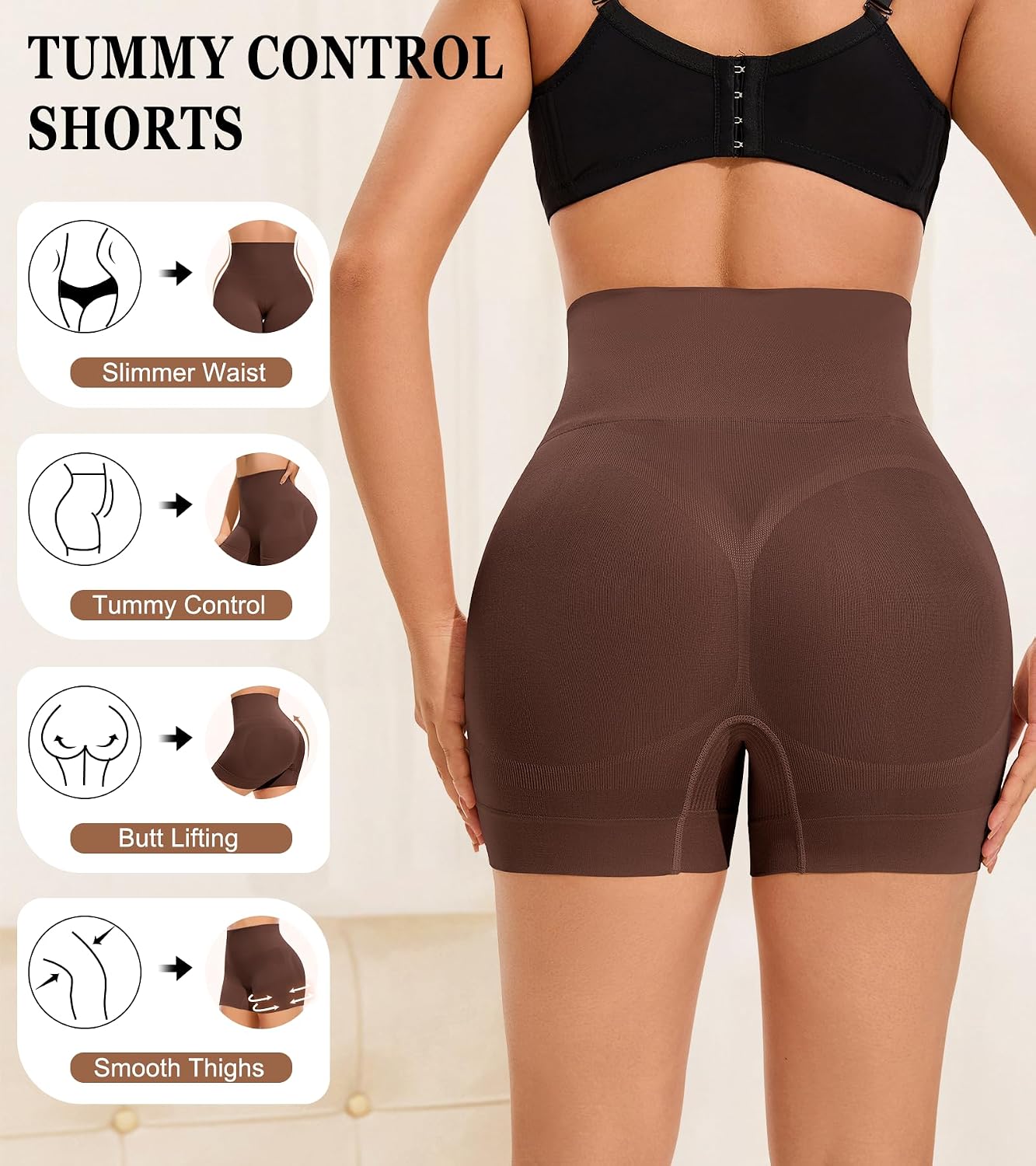 ciksob Tummy Control Shapewear Shorts for Women — image 2
