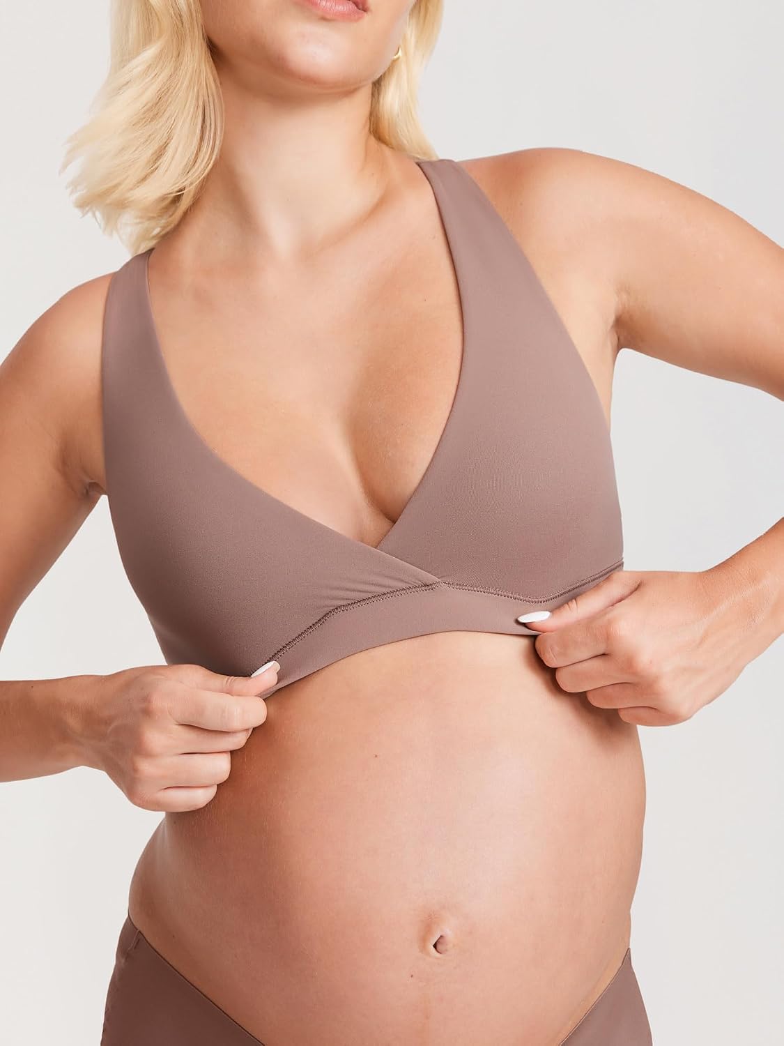 MOMANDA Crossover Nursing Bra for Breastfeeding — image 3