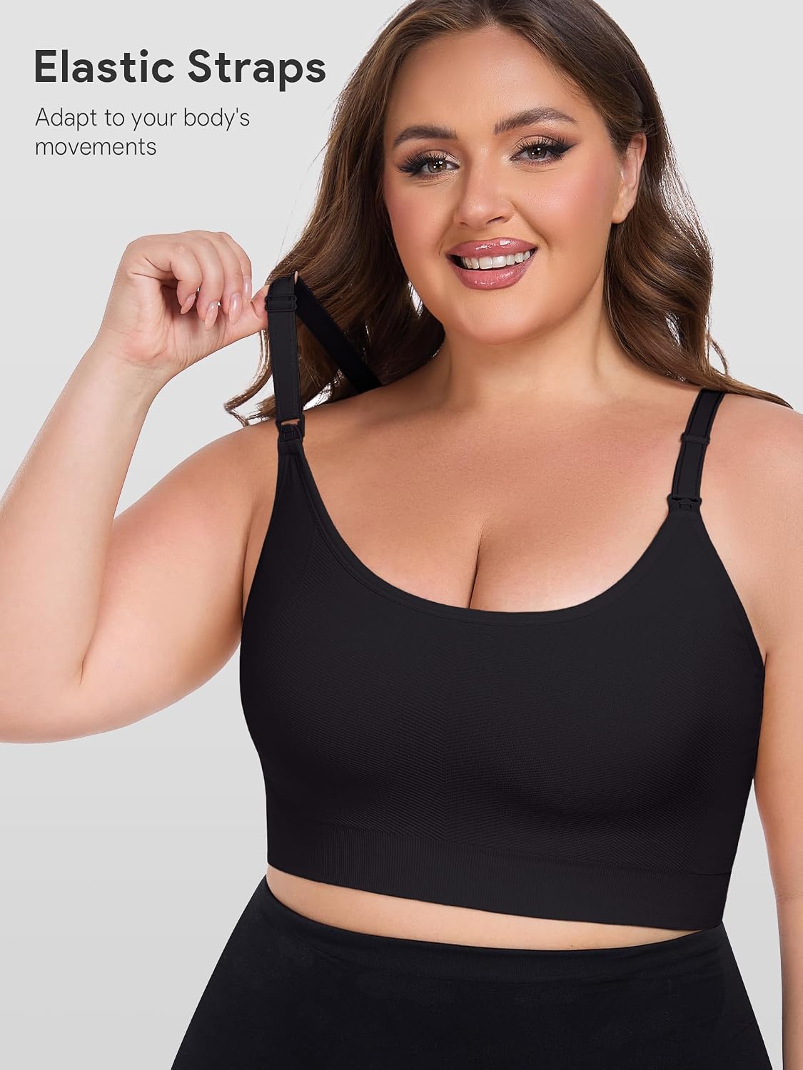 Angelhood Wireless Nursing Bra for Breastfeeding Support — image 2