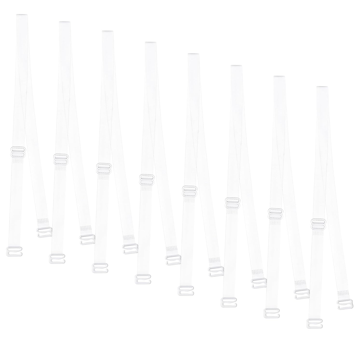 LeonHien Invisible Clear Adjustable Non-Slip Bra Straps