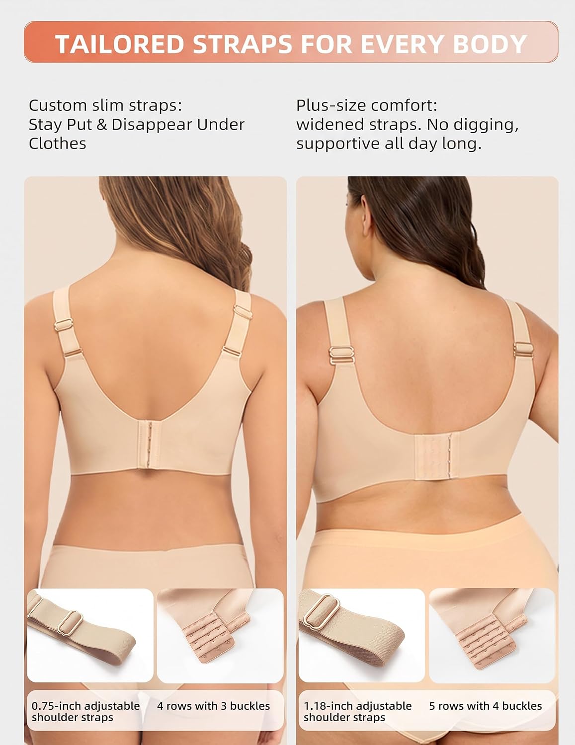 PoseFree Women's Jelly Wireless Full Coverage Bra — image 4