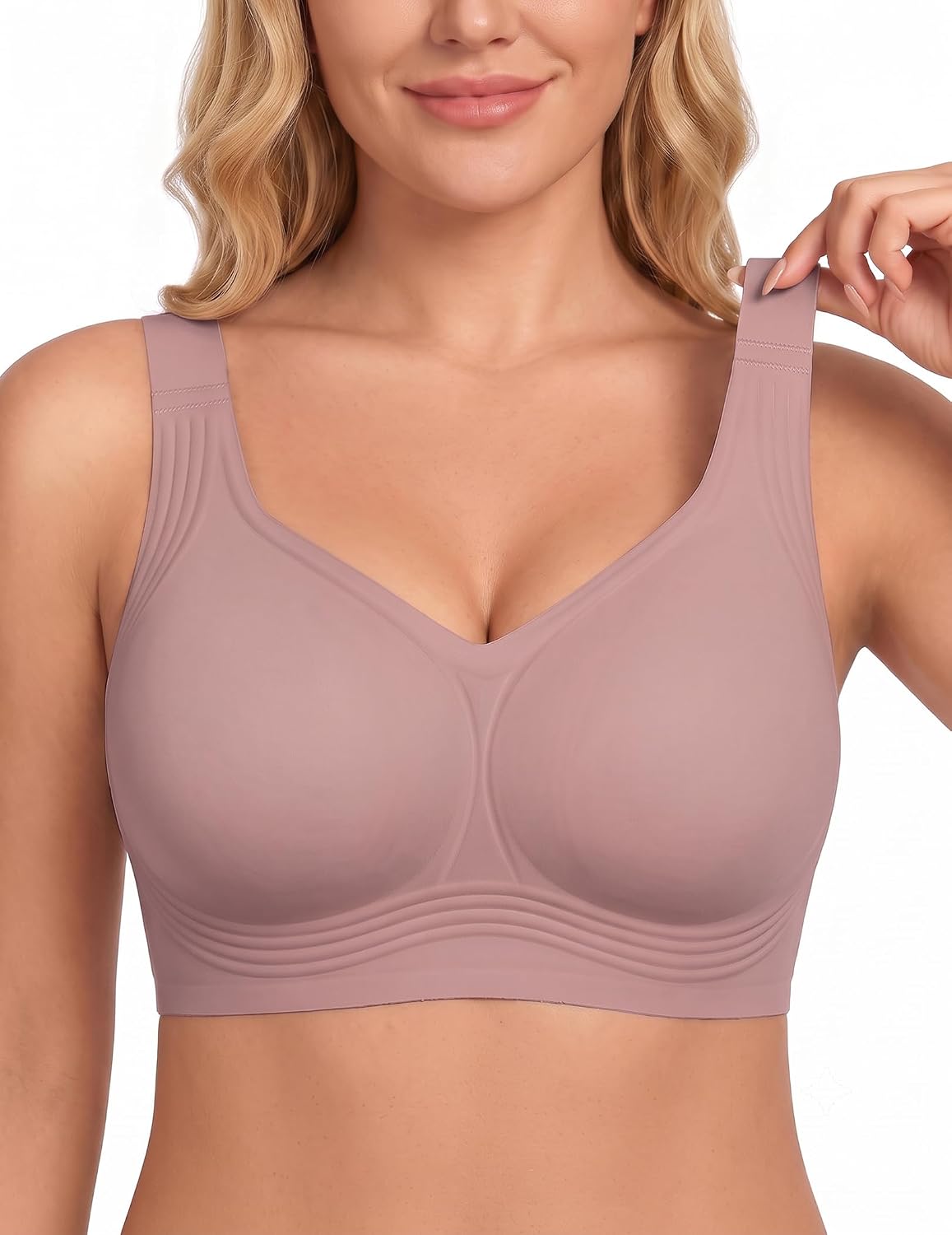 PoseFree Women's Jelly Wireless Full Coverage Bra — image 12