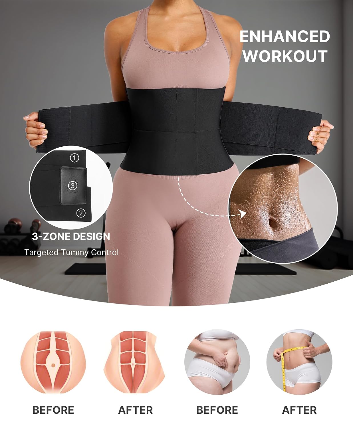 SHAPELLX Waist Trainer Corset for Women — image 3