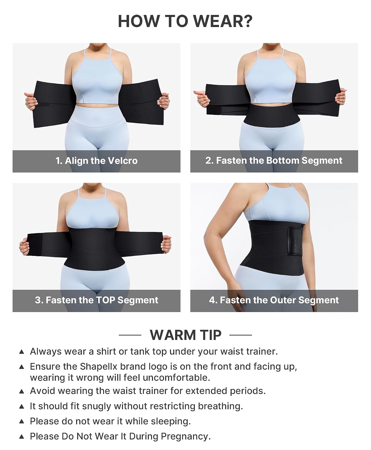 SHAPELLX Waist Trainer Corset for Women — image 5