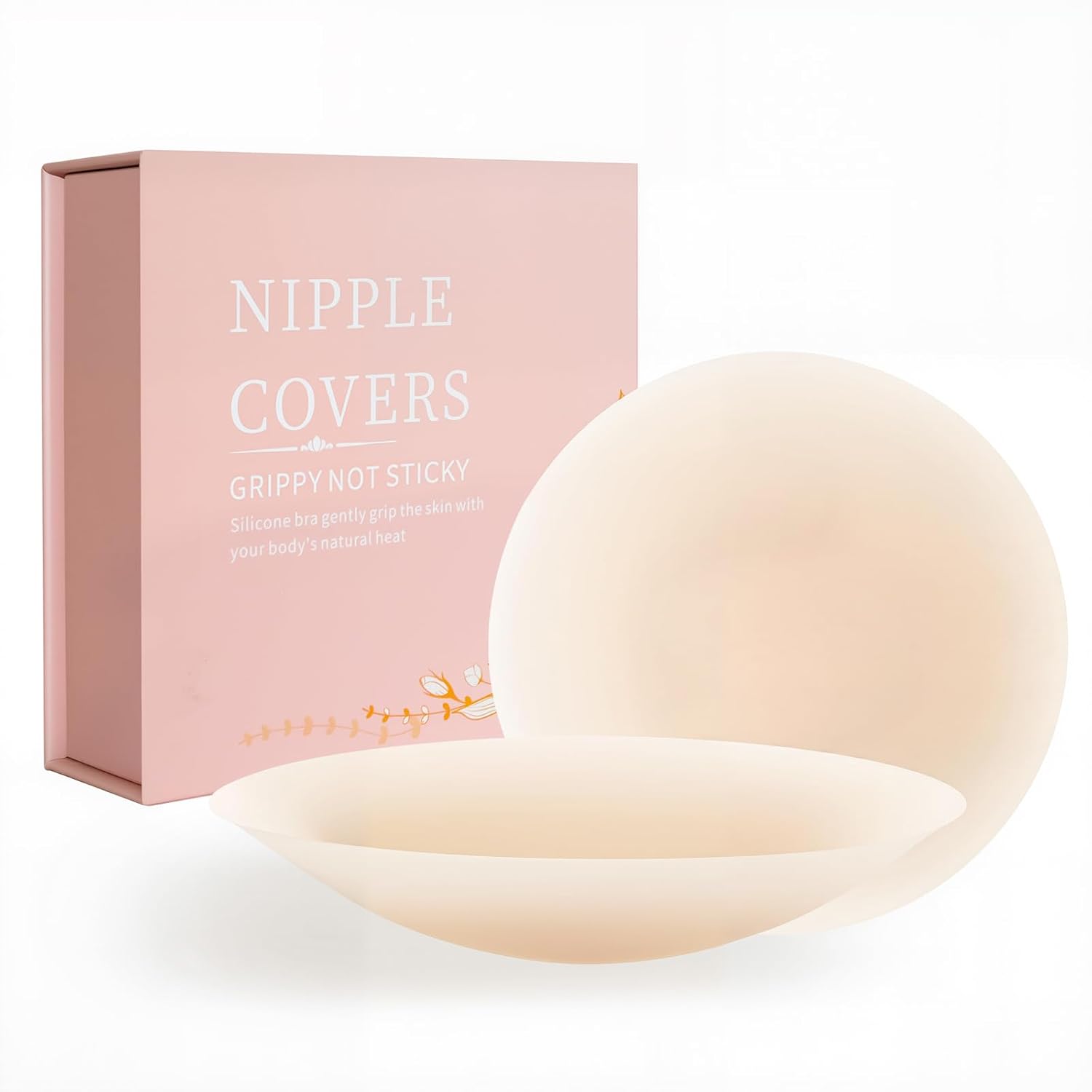 Grippy Silicone Reusable Nipple Covers
