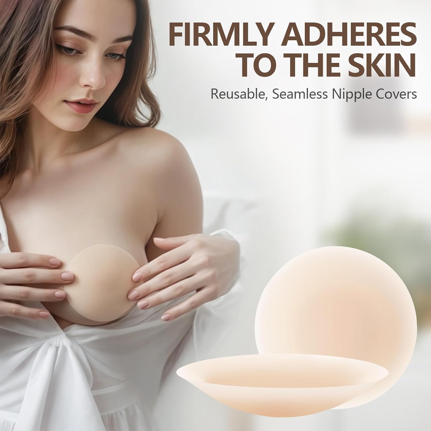 Grippy Silicone Reusable Nipple Covers — image 3