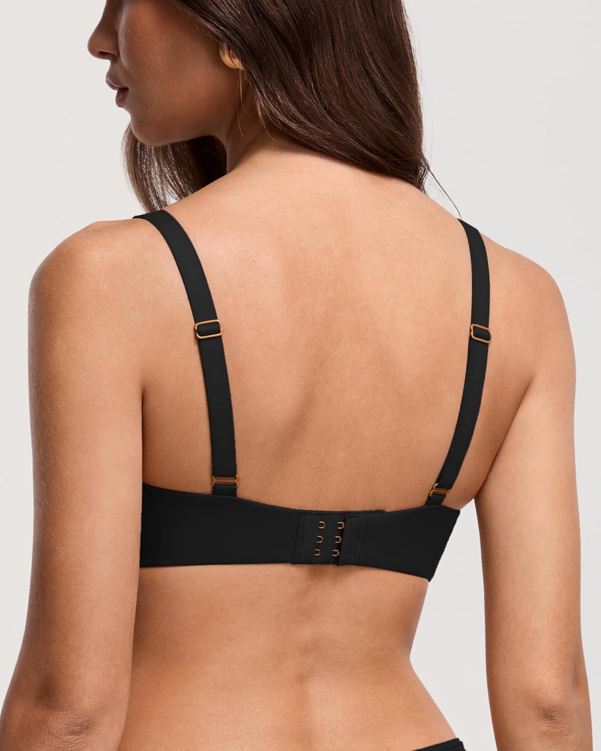 DOBREVA Women's Unlined Balconette Scoop Neck Bra — image 5