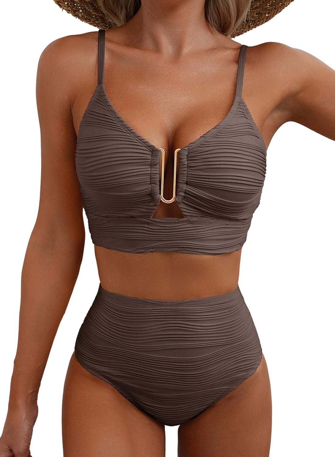 Herseas High Waisted U Wire Bikini Set — image 10
