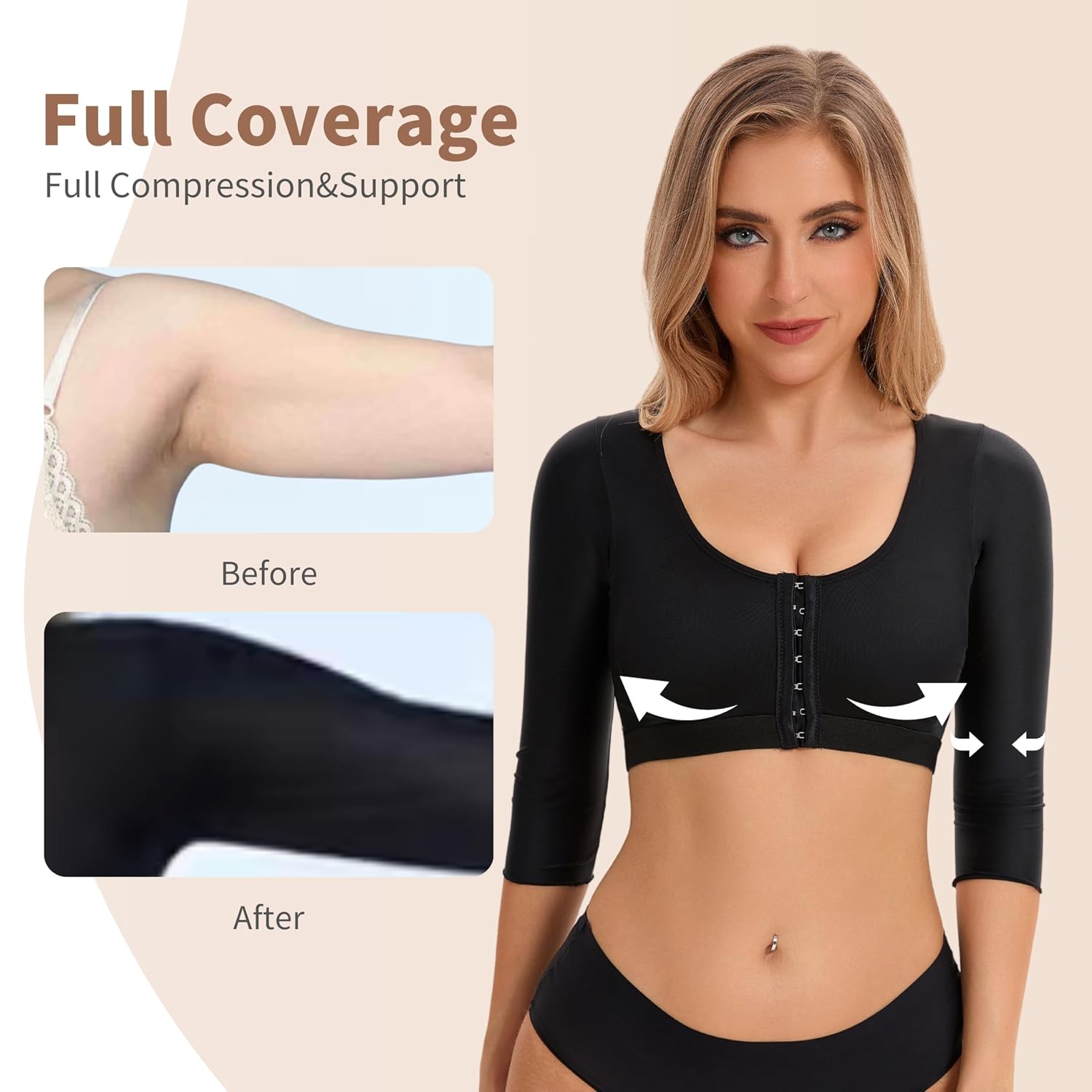 YounBeauty Arm Compression Sleeves for Women — image 7