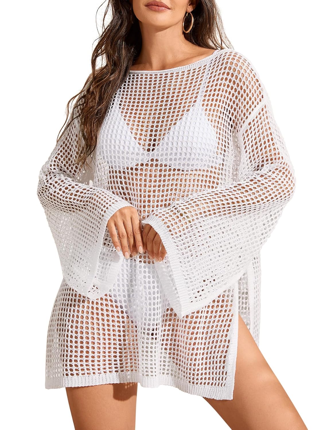 Lilosy Beach Swimsuit Cover Up Dress — image 9